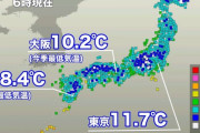 大阪で10.2℃観測　IDにバイクの名前が出たらネ申