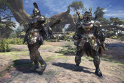 MHWアイスボーン　クシャマルチ行くと近接でもクシャ装備着てる人あんまいないな