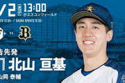 【日ハムvs.オリックス11回戦】1（一）加藤豪　2（三）清宮