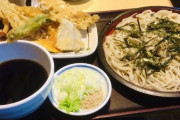 【画像】小諸そば、ざる2枚盛り＋イカ天がこちら