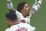 【白熱NLDS】フィリーズがメッツに7-6で劇的サヨナラ勝利、1勝1敗のタイに持ち込む