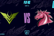 【LoL】V3 Esports対Unicorns Of Love｜WCS2020プレイイングループB