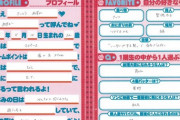 【乃木坂46】米のとぎ汁にE.T.、唇の玉！！？？齋藤飛鳥と星野みなみのプロフィール帳、個性が爆発しまくってる件wwwwww