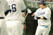 おかわりくん(40) .343 (35-12) 2本 出塁率.400 ops.971←この人に対する率直な感想ｗｗｗｗｗｗｗｗ