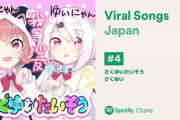 【朗報】「さくゆいたいそう」spotifyでランキング入りする