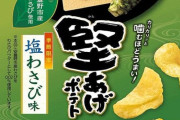 【食べたい】「堅あげポテト 塩わさび味」が季節限定で発売！美味そおおおおお