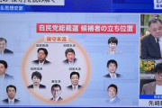 【画像】TVさん、親中派5人を保守本流として紹介　印象操作すぎると炎上