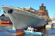 近代化改修中のロシア海軍キーロフ級ミサイル巡洋艦「アドミラル・ナヒーモフ」…引き渡しが2023年にずれ込む模様！