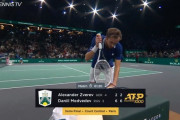 2位メドベデフが次世代王者ズベレフを一蹴！！無事パリマスターズ決勝へ！！
