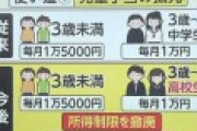 「子無し税」の月額料金が発表⇒年収200万円=350円、年収600万円=1000円、年収1000万=1650円