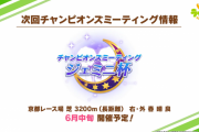 【ウマ娘】「ジェミニ杯京都レース場芝3200右・外・春・晴・良」決定！