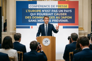 フランス大統領「欧州は予告さえせず日本に損害与えかねない国とは違う。」