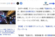 【映画】鬼滅の刃、アメリカで3日で103億円の数字を叩き出す