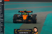 【F1第24戦アブダビGP】マクラーレンのノリスが初の年間王者！最終戦3位もわずか2点差でフェルスタッペンのV5阻止