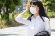 【悲報】夏のマスク、とんでもない程地獄