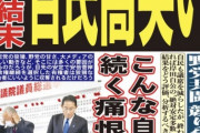 日刊ゲンダイ「あ"あ"ああああ！！ちくしょー！！！あ"あ"ああ（ﾊﾞﾝﾊﾞﾝ）」  [632443795]