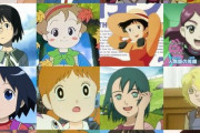 【画像】ワイが選ぶ『NHKアニメの可愛い子』ベスト24を発表する