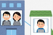 テレワーク「交通費かかりません。通勤時間なくなります。満員電車なくなります。サボれます」