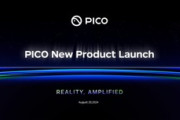PICO､新型VR/MRヘッドセットを8月20日に発表