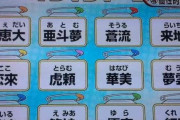 【朗報】「キラキラネーム」来年から規制か