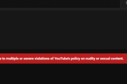 Youtubeの誤BAN、まだ止まらん模様やな