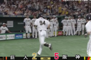 【代打の代打】阪神原口、高梨からツーランホームランｗｗｗｗｗ