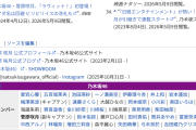 【悲報】菅原咲月のWikipedia作成される