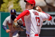 【悲報】大谷翔平、球速低下＆5四球2失点での降板に地元紙記者は落胆「復帰の道のりは長い」