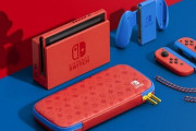 『Nintendo Switch マリオレッド×ブルー セット』が2月12日に発売決定！マリオをモチーフにした特別なデザイン