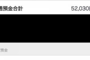 32歳底辺会社員の残高見てみんなには上を向いてほしい