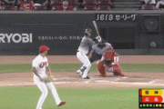 【阪神】8回表　近本の第3号ホームランで1点追加！！！