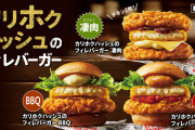 KFC「新食感バーガー！」フライドチキンとフライドチキンでポテトを挟んだ物体を発売  [4/23]