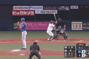 【vs.オリックス】日ハム江越、今日二度目のスーパープレー！