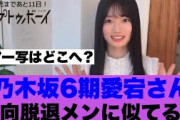 【衝撃】乃木坂6期生愛宕心響が元日向坂メンバーに似てると話題に…
