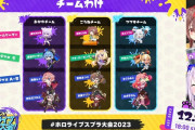 ホロライブスプラ大会チーム分け確定　優勝候補はやっぱりここだな！！