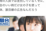 フェミニスト、駿台予備校の女子高生のポスターに苦言 「都合のいい時だけ女性を使うな」  [1/27]