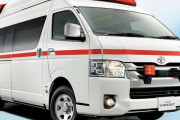 トヨタの最新救急車、安全機能を加えて改良…車両後方のカメラ映像をインナーミラーで見られる機能を搭載！