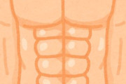 1日30回の腹筋で腹筋割れる？？？