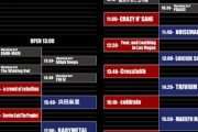 BABYMETAL「ノットフェス タイムテーブル」