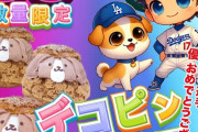大谷翔平の犬デコピン、シュークリームになる