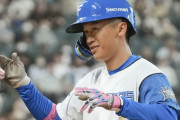 カープ田中広輔、日本ハムの加藤豪将と談笑「ずっとファンだった」