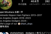 【悲報】大谷、一平のインスタフォローを解除ｗｗｗｗｗｗｗｗｗｗ