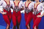 【ドイツ体操女子】 性的視点へ抗議のユニタード、足首まで覆う衣装