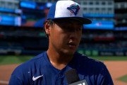 【海外の反応】岡本和真が飛距離１２９メートルの特大１４号【MLB】
